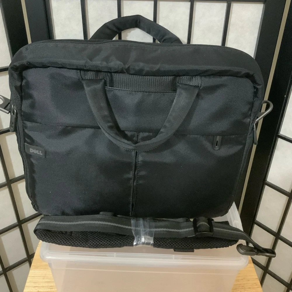 Dell Black Laptop Briefcase Bag